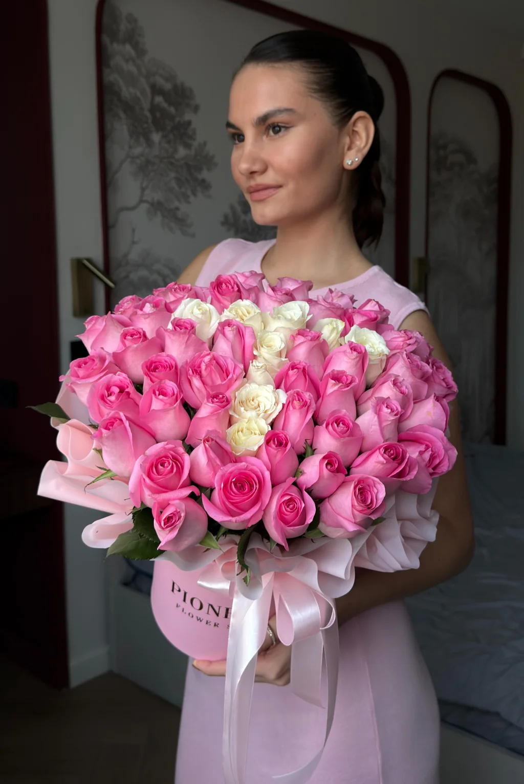 Композиция с буквой от Pionflo
